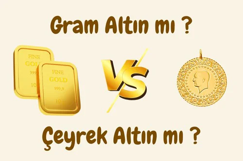 Gram Altın mı, Çeyrek Altın mı? Uzun Vadeli Yatırımda Kazanan Gram Altın!
