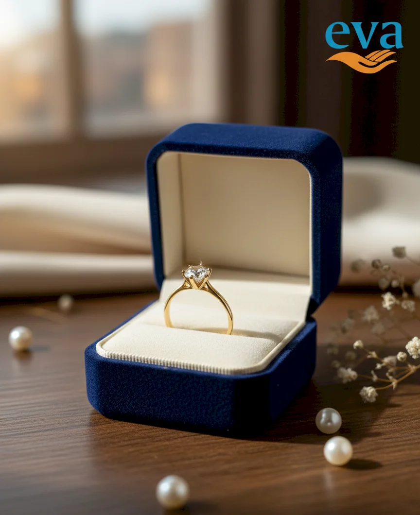 Özel Anlara Yakışan Tektaş Altın Yüzük 