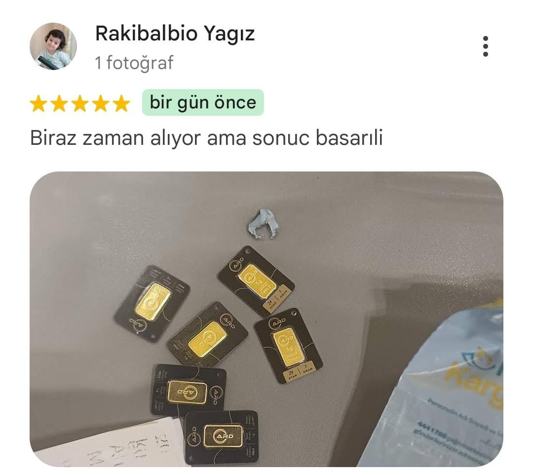 Google yorum görseli - Rakibalbio Yagız