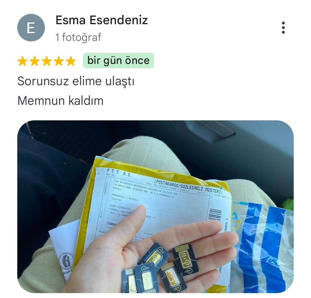 Google yorum görseli - Esma Esendeniz