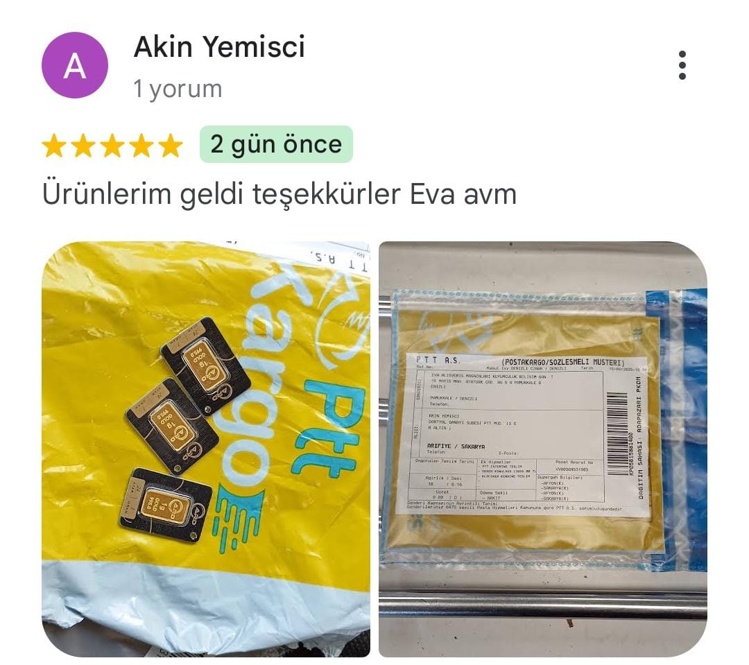 Google yorum görseli - Akın Yemişçi