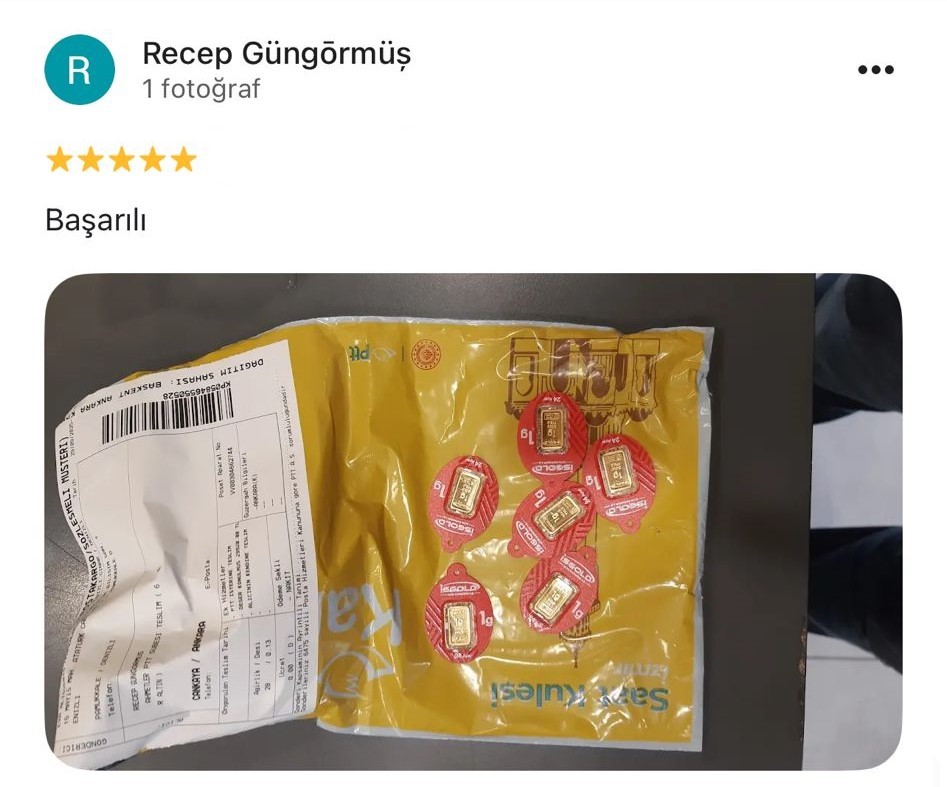 Google yorum görseli - Recep Güngōrmüș