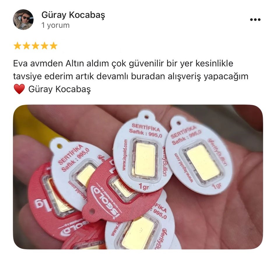 Google yorum görseli - Güray Kocabaş