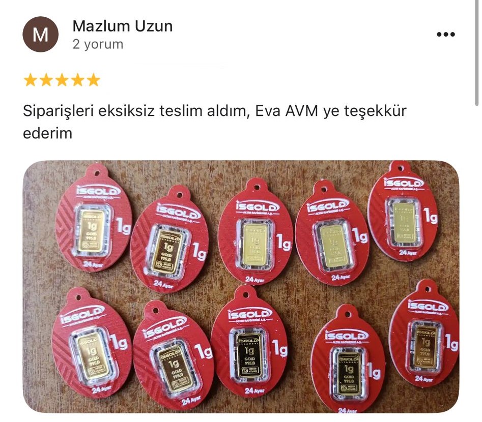 Google yorum görseli - Mazlum Uzun