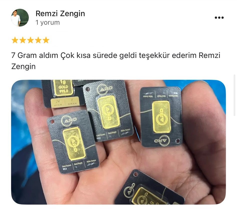 Google yorum görseli - Remzi Zengin