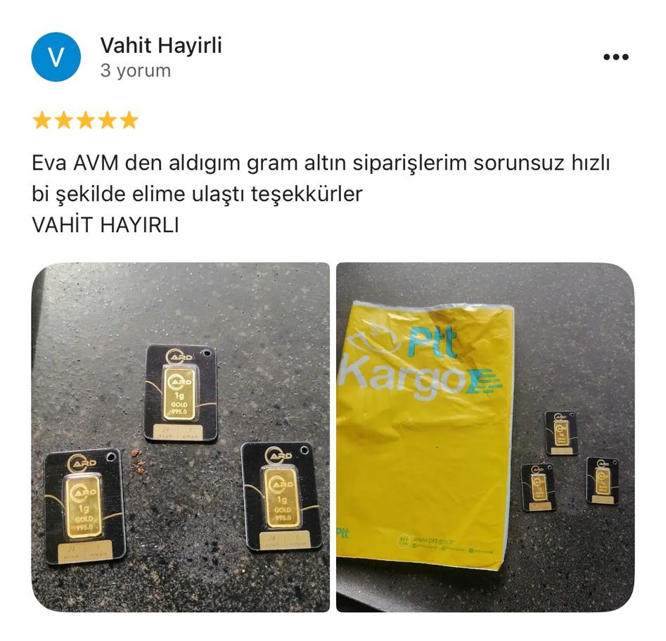 Google yorum görseli -  Vahit Hayirli