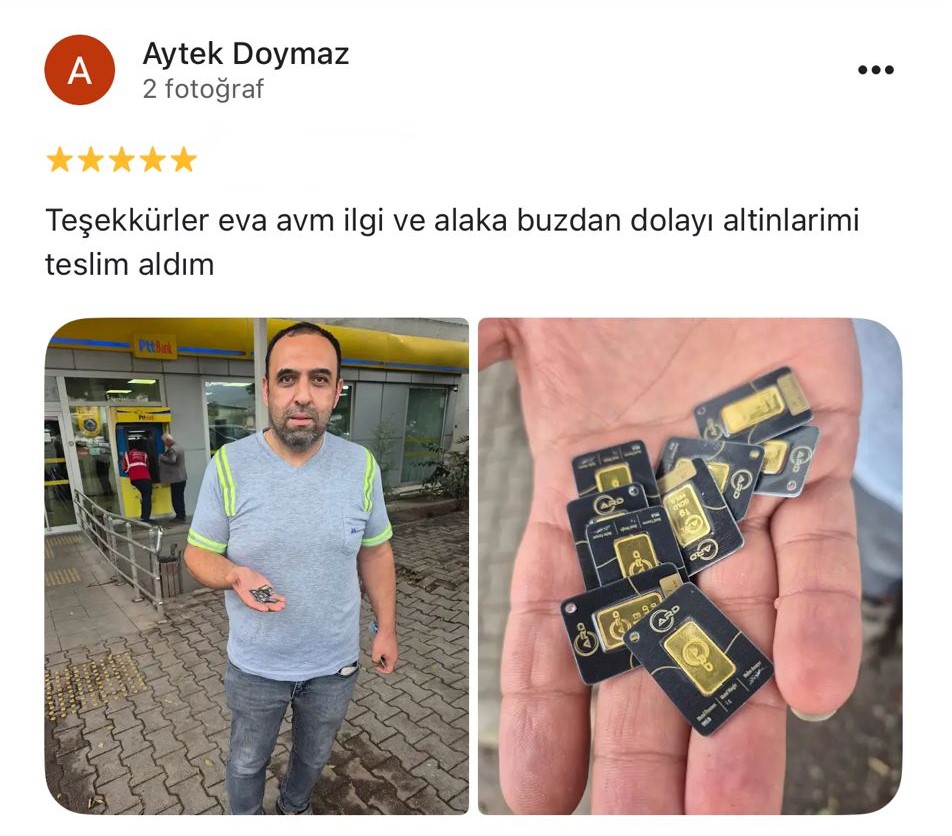 Google yorum görseli - Aytek Doymaz