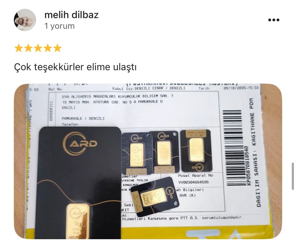 Google yorum görseli -    melih dilbaz