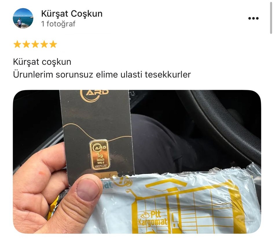 Google yorum görseli - Kürşat Coşkun