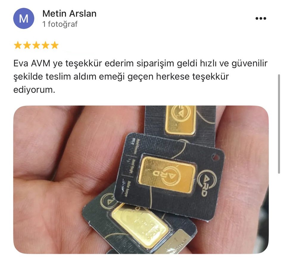 Google yorum görseli - Metin Arslan