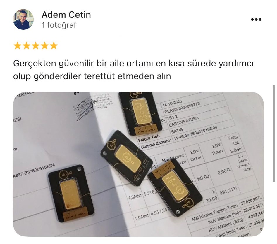 Google yorum görseli -    Adem Cetin