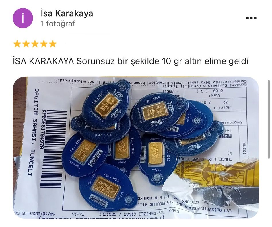 Google yorum görseli -    İsa Karakaya