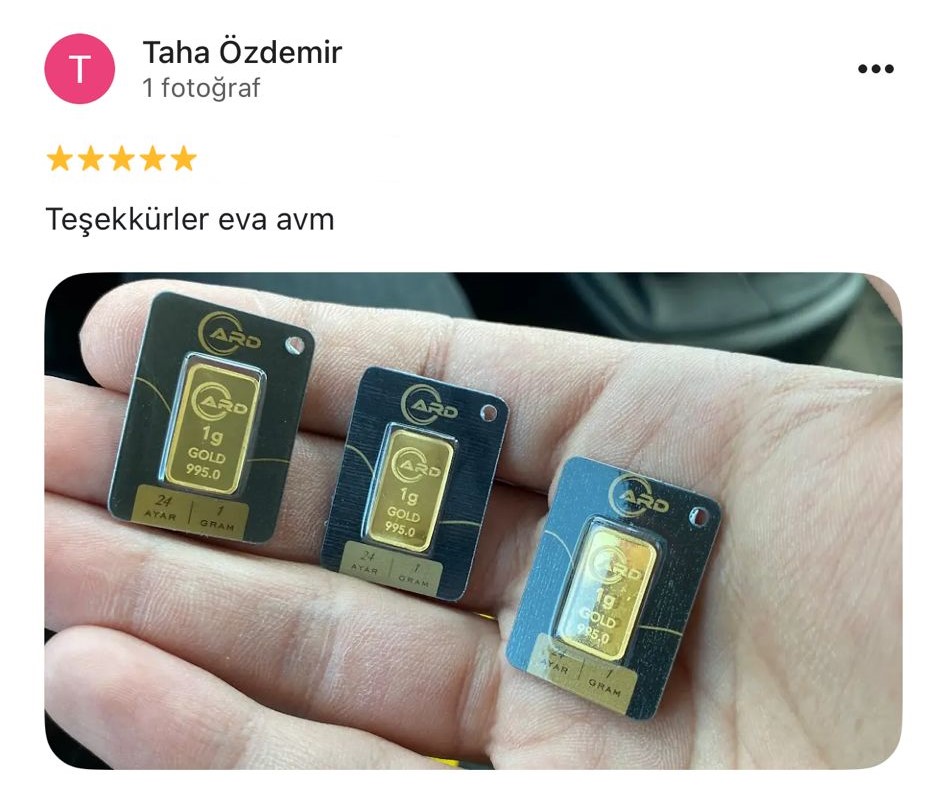 Google yorum görseli - Taha Özdemir