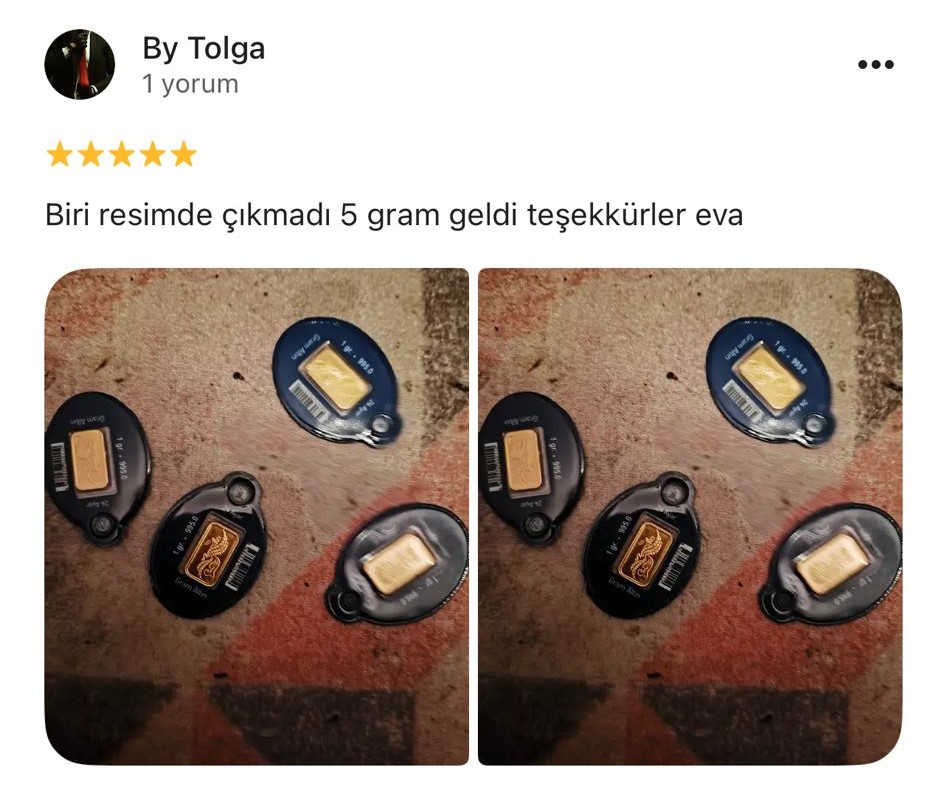 Google yorum görseli - By Tolga