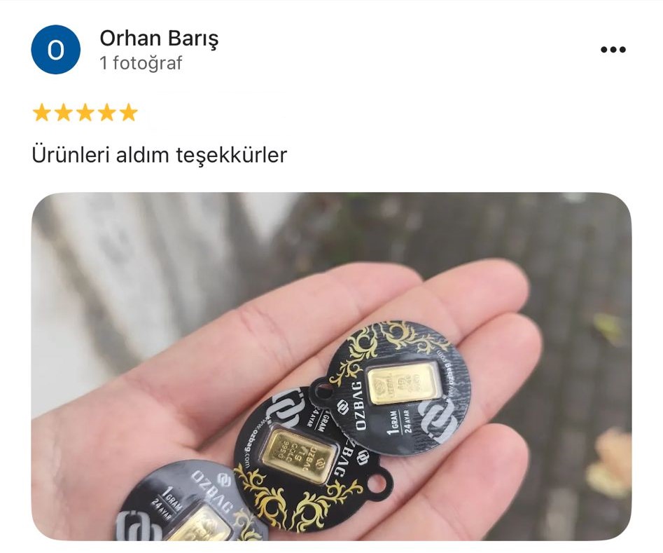 Google yorum görseli -    Orhan Barış