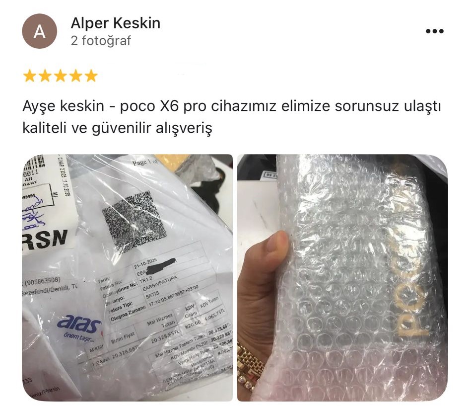 Google yorum görseli - Alper Keskin