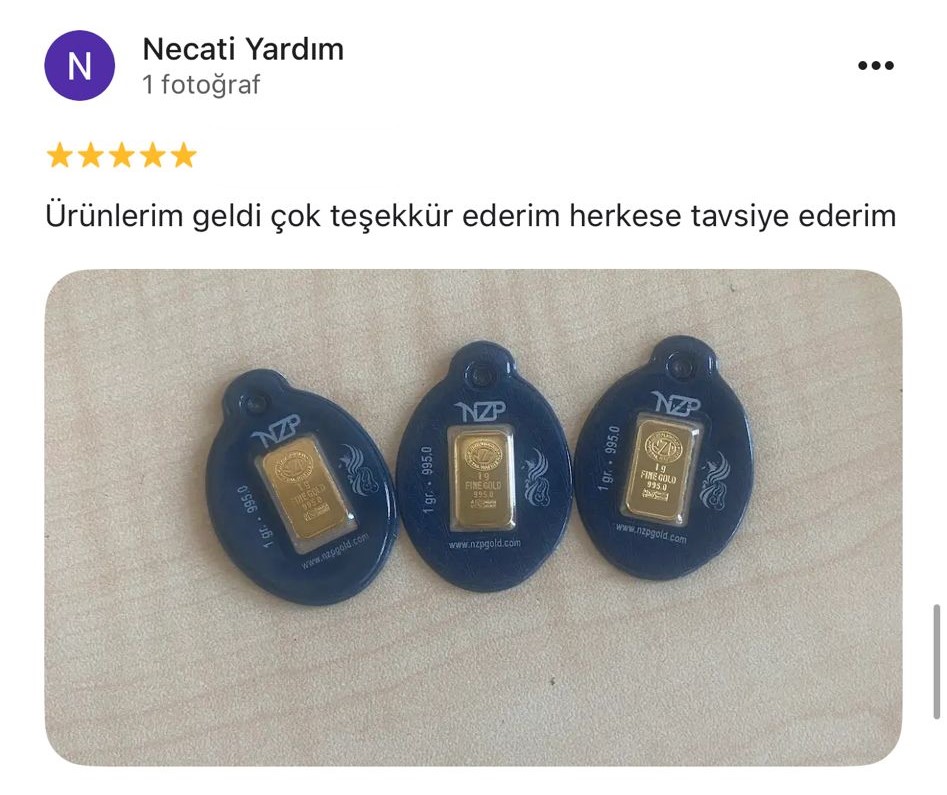Google yorum görseli -    Necati Yardım