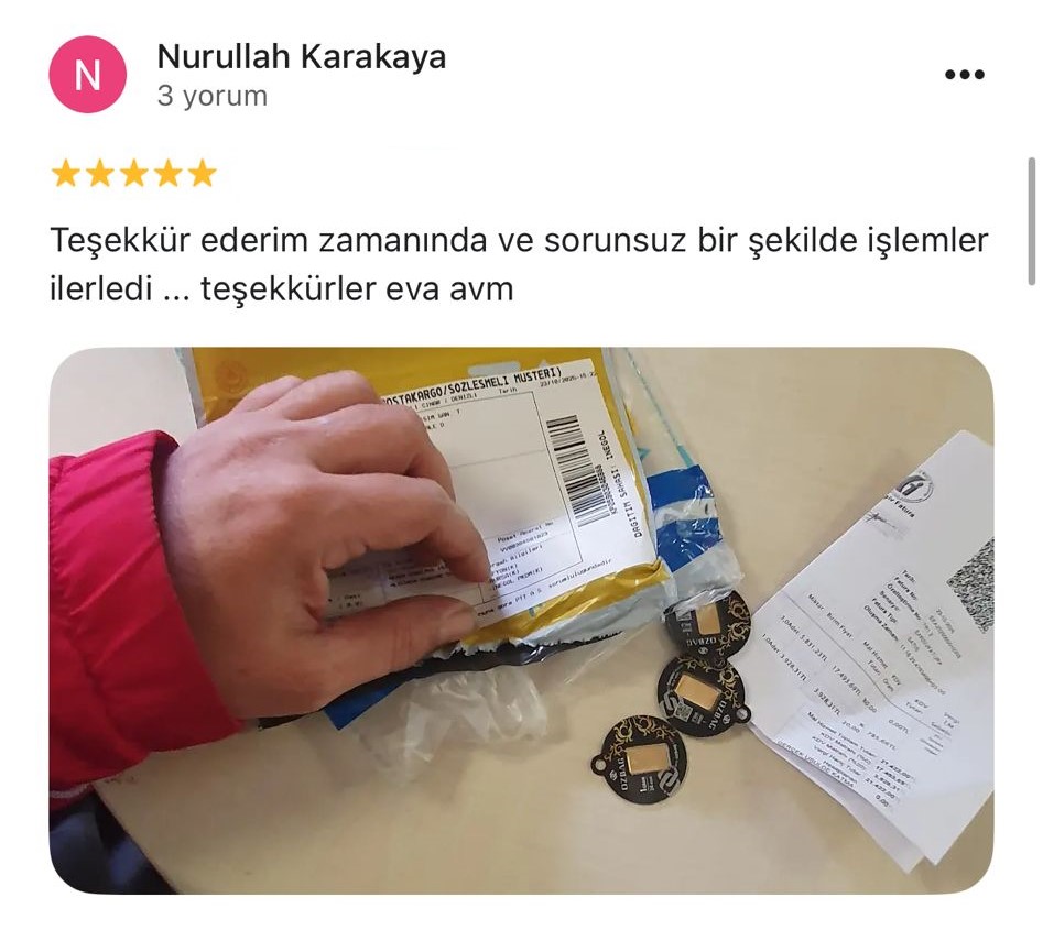 Google yorum görseli - Nurullah Karakaya