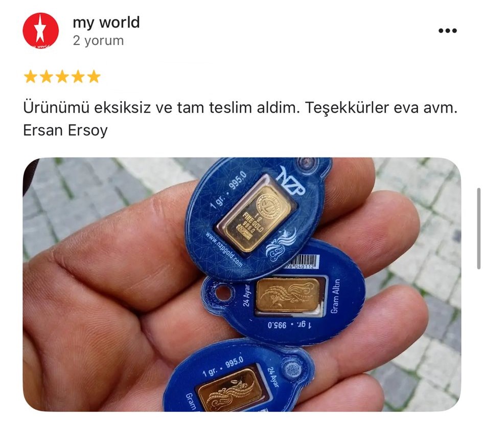 Google yorum görseli -    my world