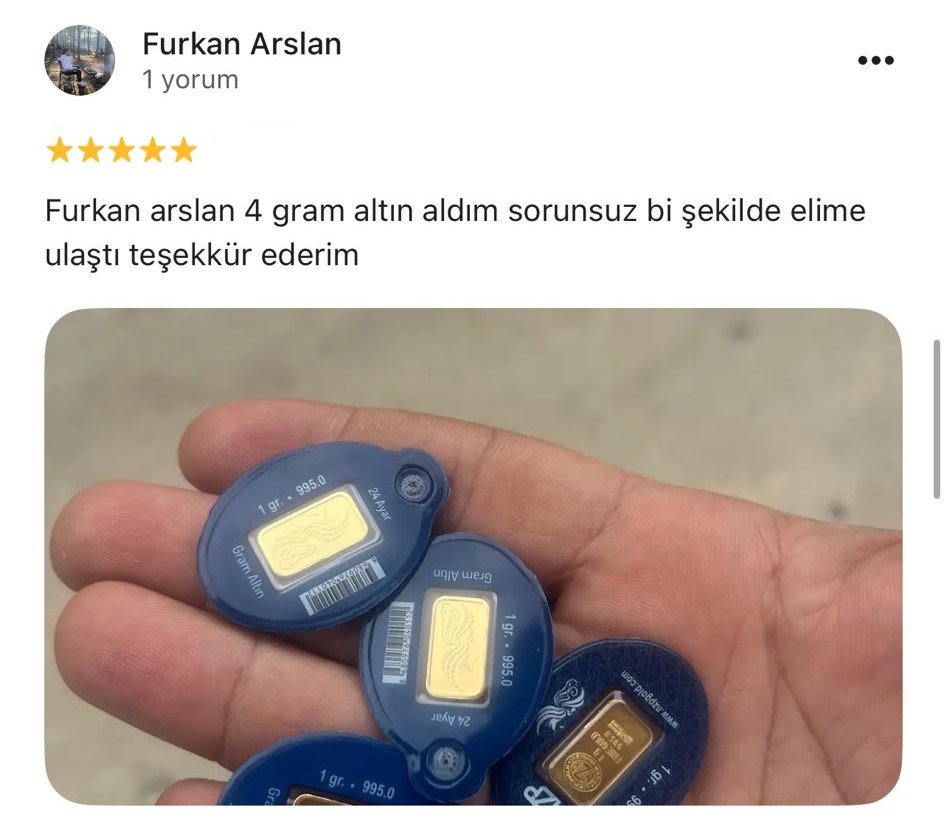 Google yorum görseli -    Furkan Arslan
