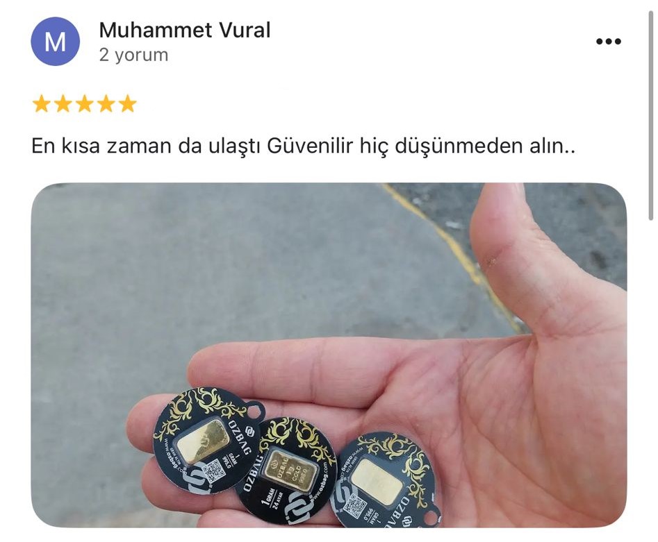 Google yorum görseli - Muhammet Vural