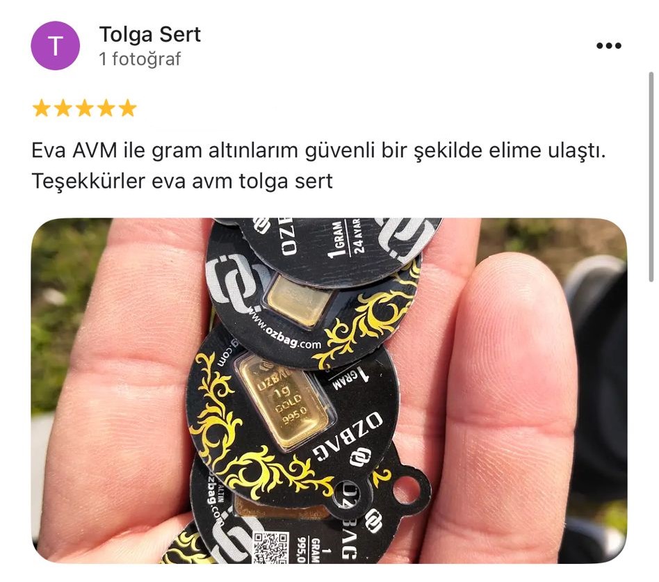 Google yorum görseli - Tolga Sert