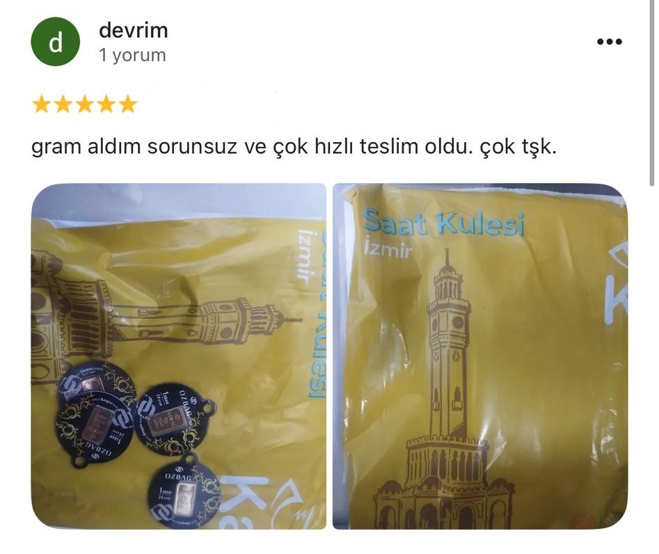 Google yorum görseli - devrim