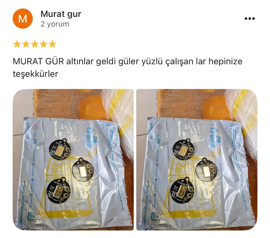 Google yorum görseli - Murat gur