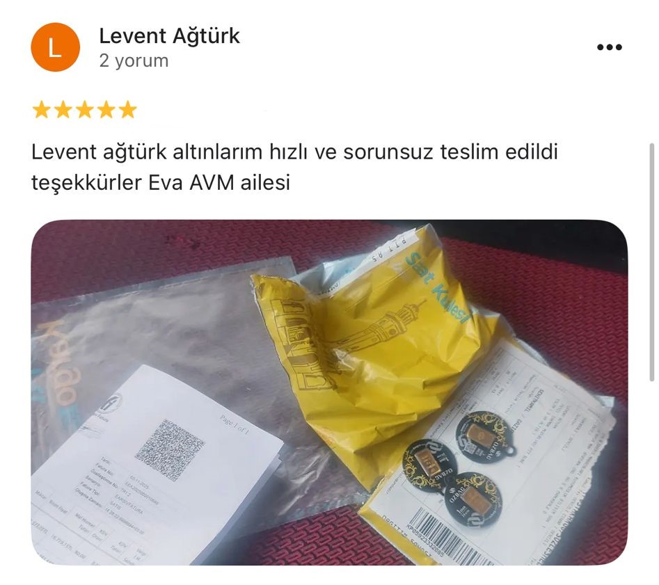 Google yorum görseli - Levent Ağtürk