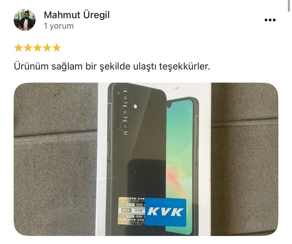 Google yorum görseli - Mahmut Üregil