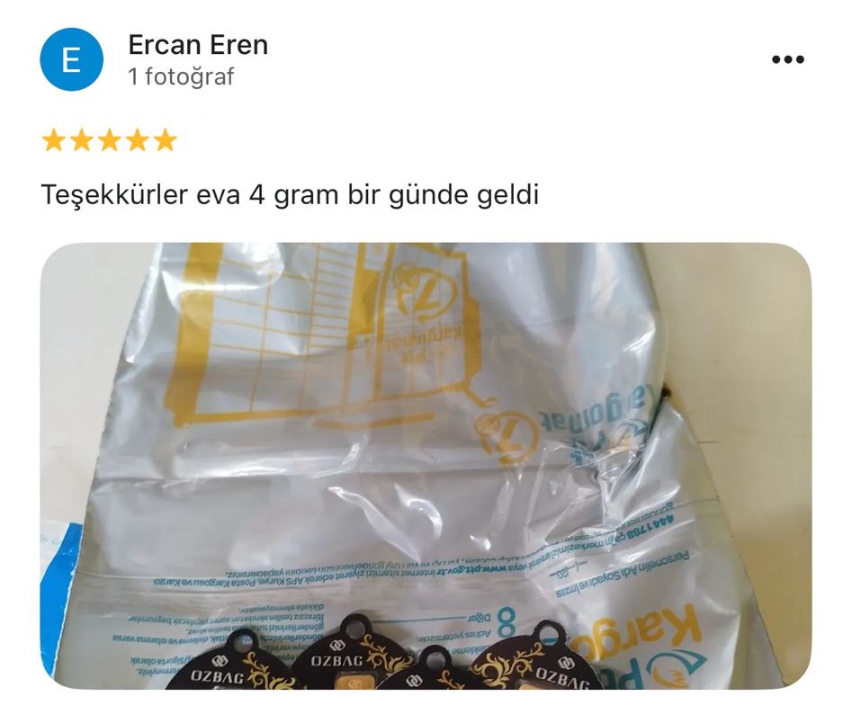 Google yorum görseli - Ercan Eren