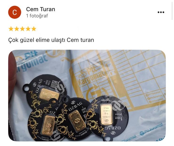 Google yorum görseli - Cem Turan