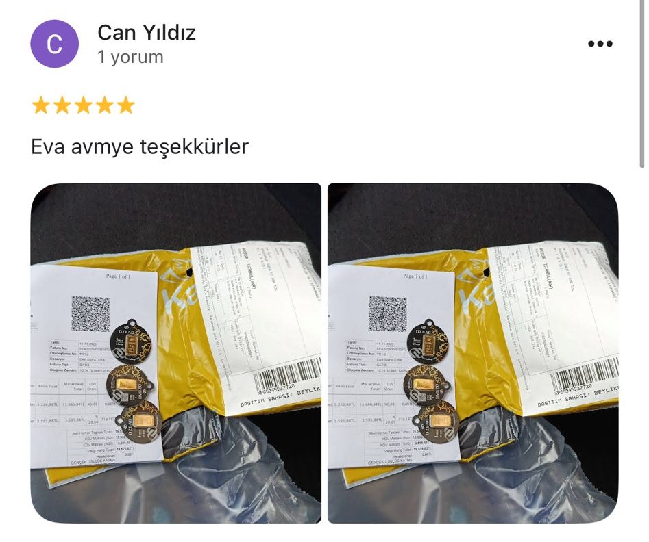 Google yorum görseli - Can Yıldız