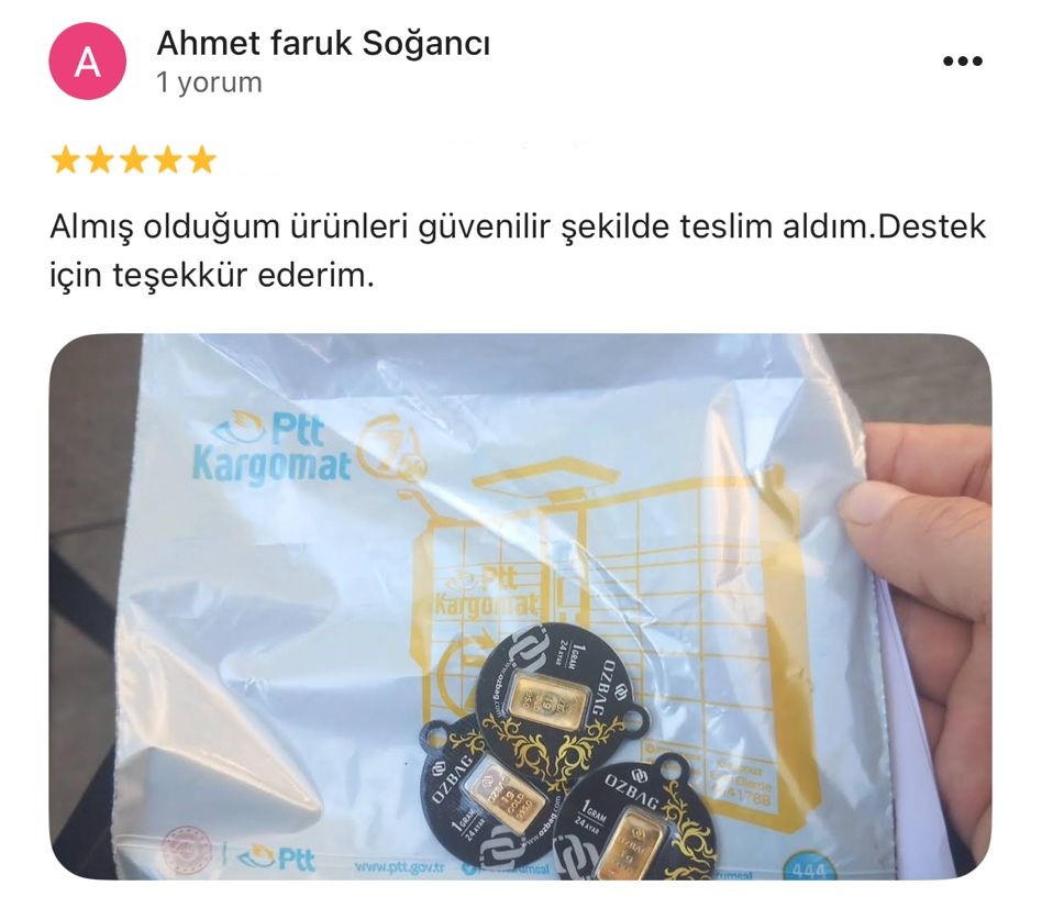 Google yorum görseli - Ahmet faruk Soğancı