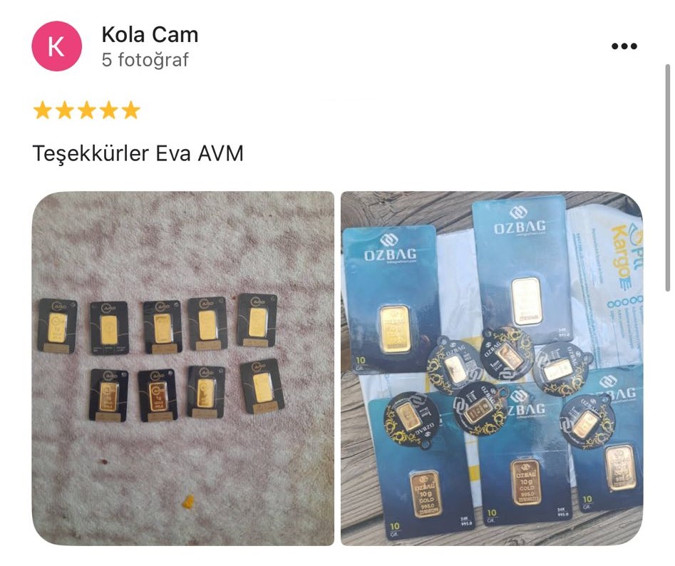 Google yorum görseli - Kola Cam