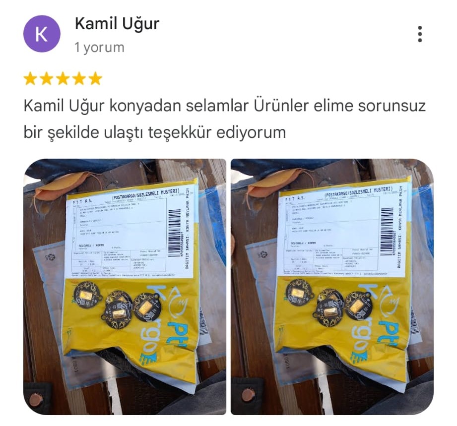 Google yorum görseli - Kamil Uğur