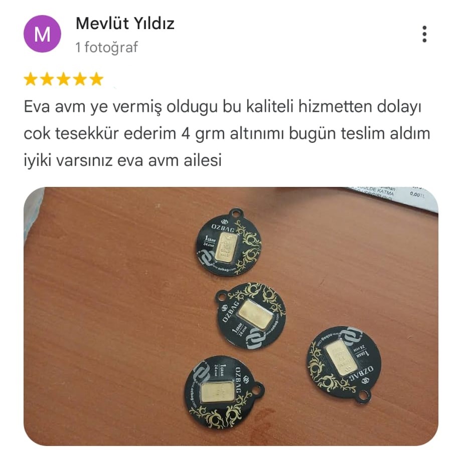 Google yorum görseli - Mevlüt Yıldız