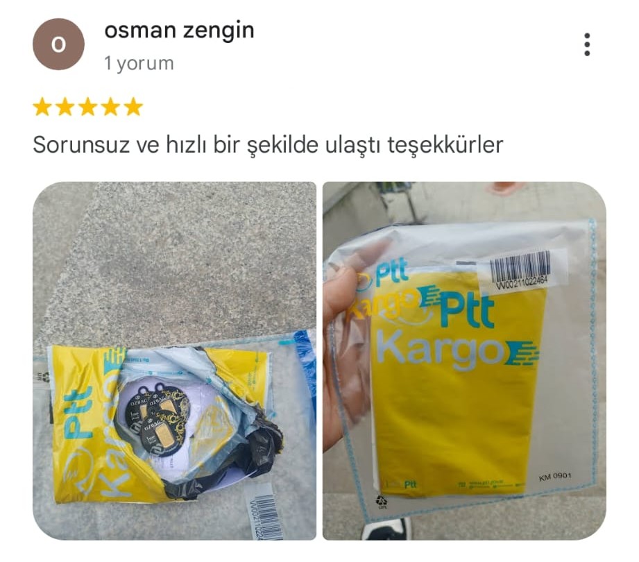 Google yorum görseli - Osman zengin