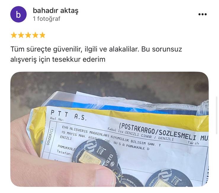 Google yorum görseli - bahadır aktaş