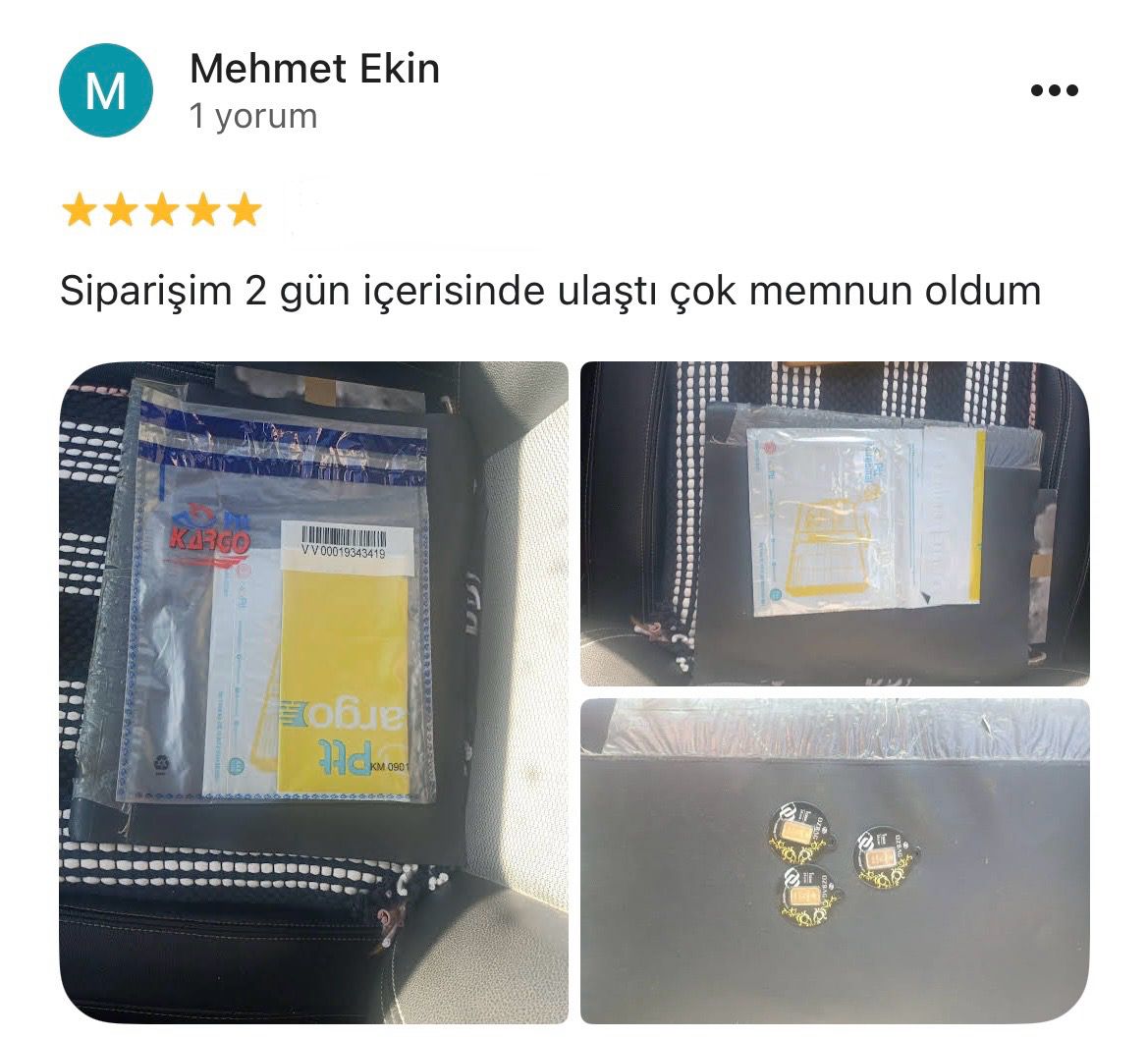 Google yorum görseli - Mehmet Ekin 