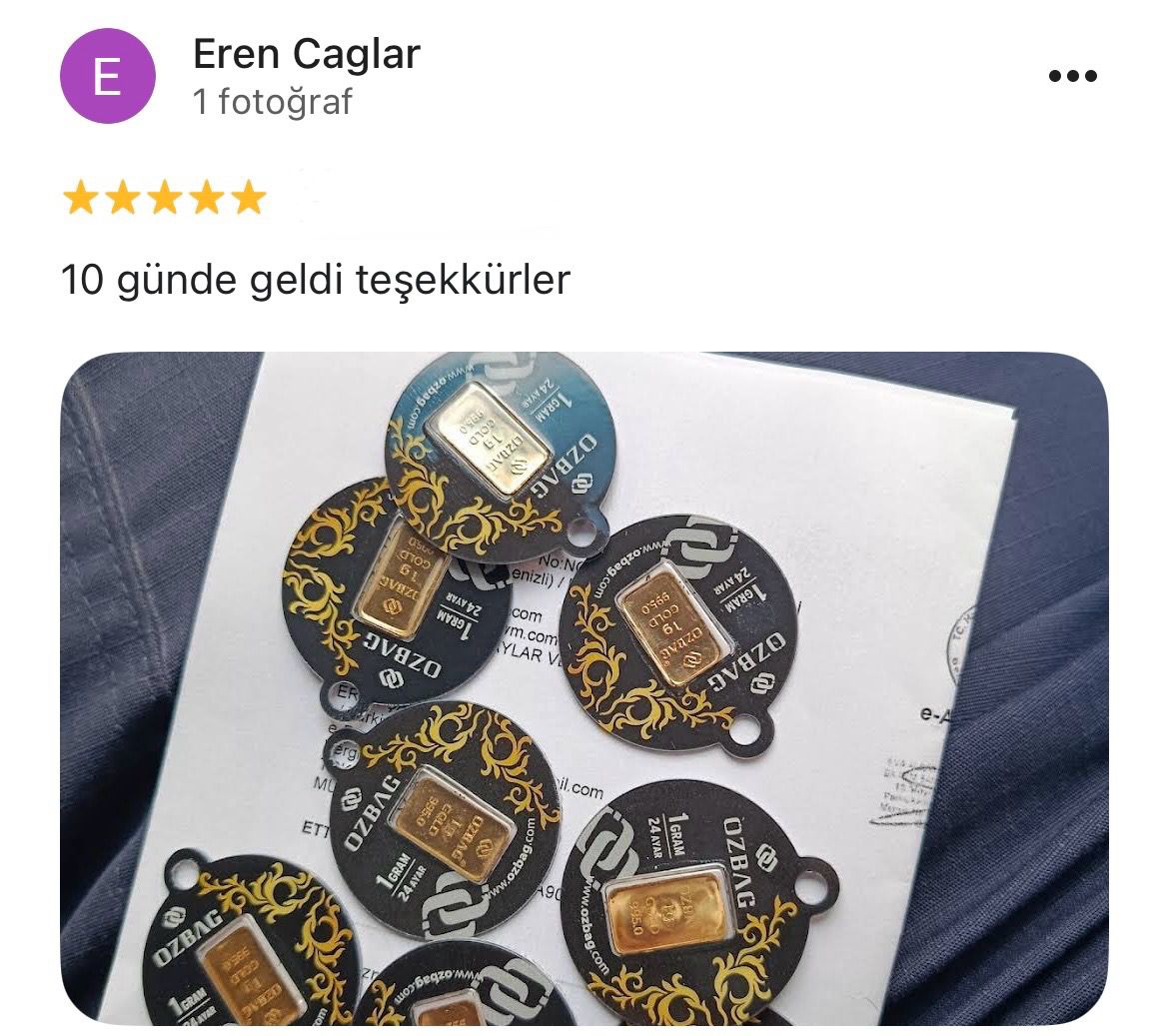 Google yorum görseli - Eren Çaglar