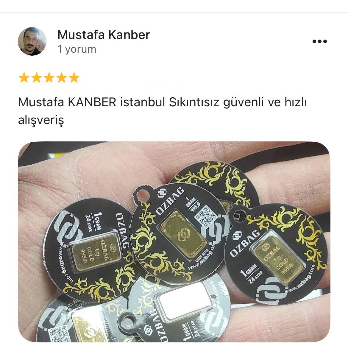 Google yorum görseli - Mustafa KANBER 