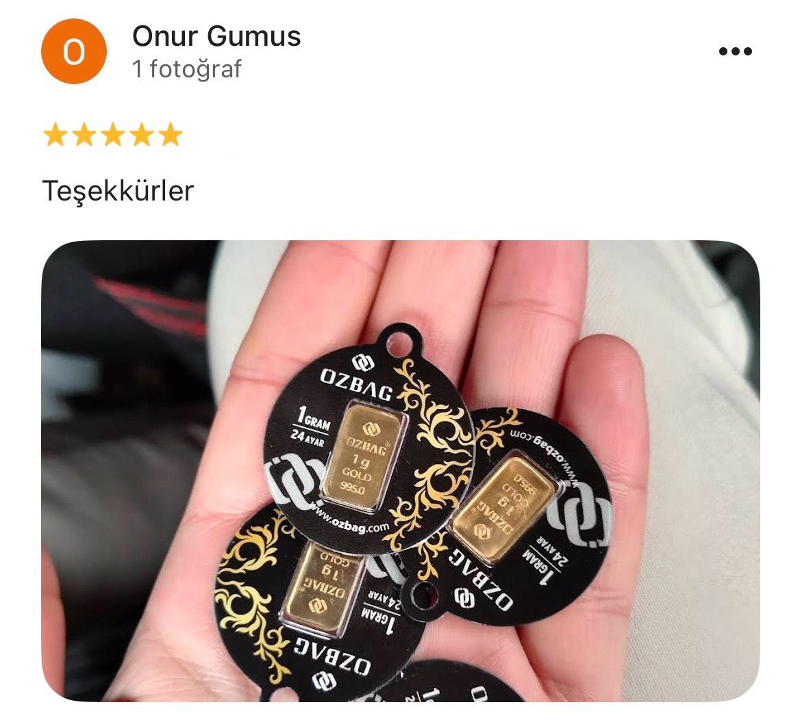 Google yorum görseli - Onur Gumus