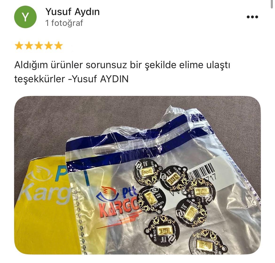 Google yorum görseli - Yusuf AYDIN