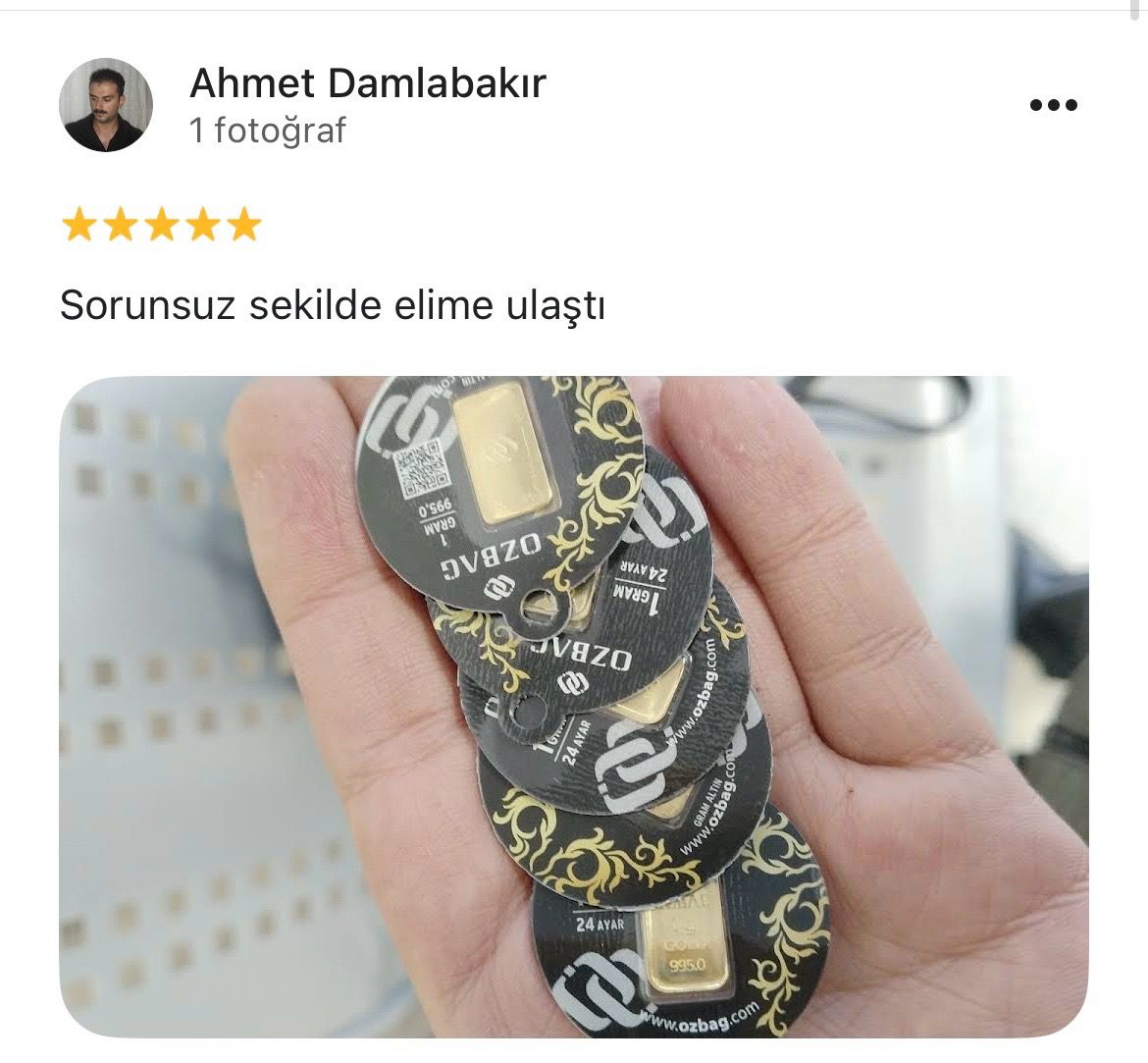 Google yorum görseli - Ahmet damlabakır