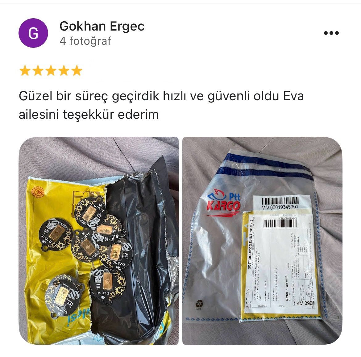 Google yorum görseli - Gokhan ergec