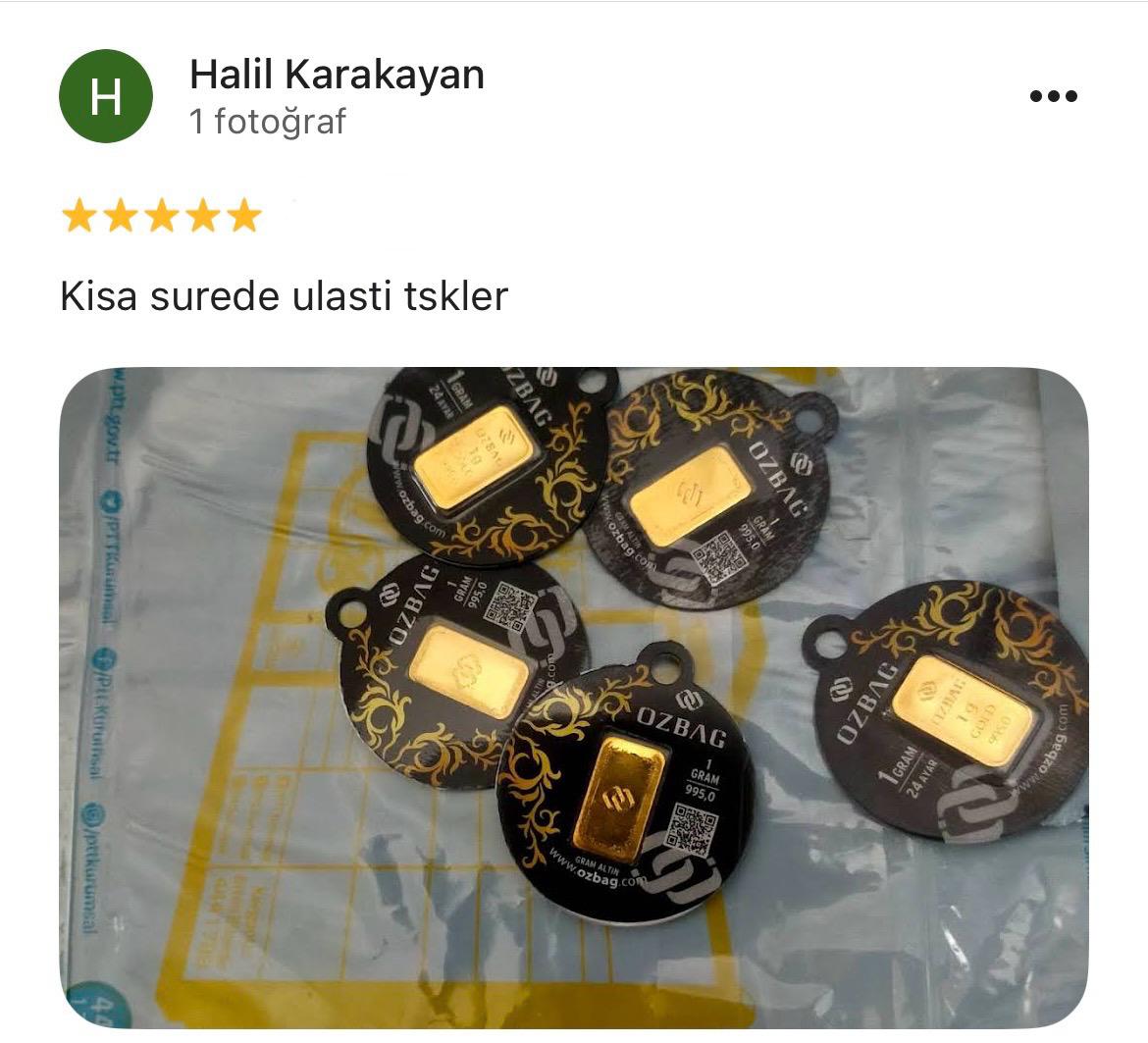 Google yorum görseli - Halil Karakayan