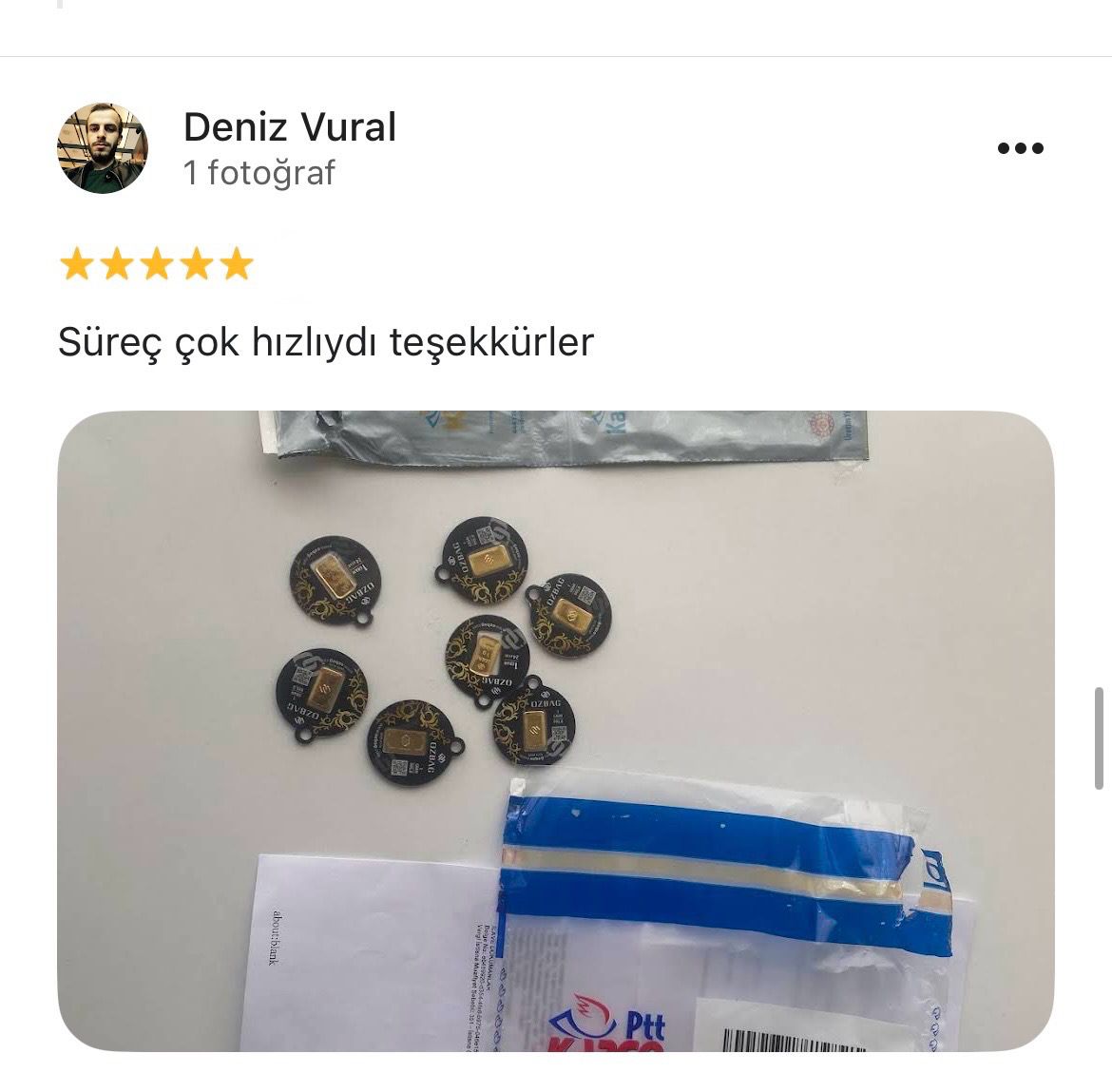 Google yorum görseli - Deniz Vural