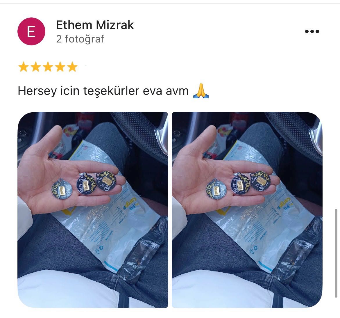 Google yorum görseli - Ethem Mizrak 