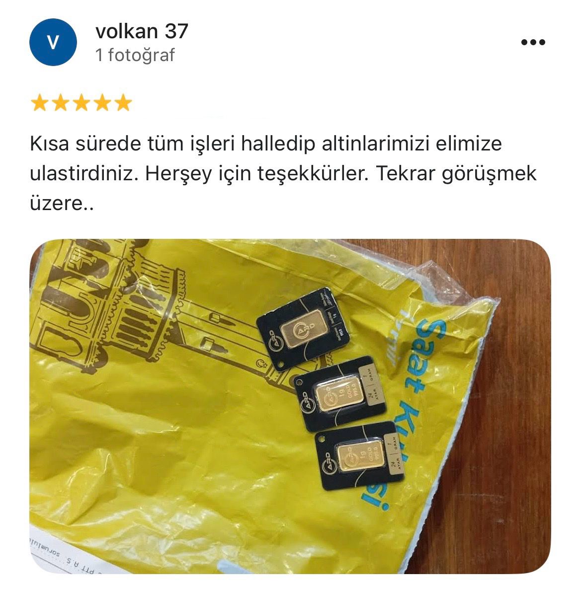 Google yorum görseli - volkan 37